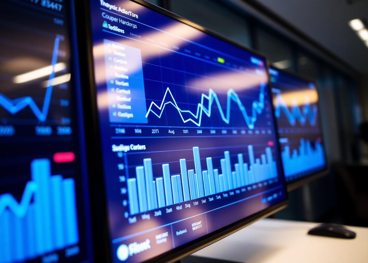Campaign performance dashboard showing growth in leads and revenue