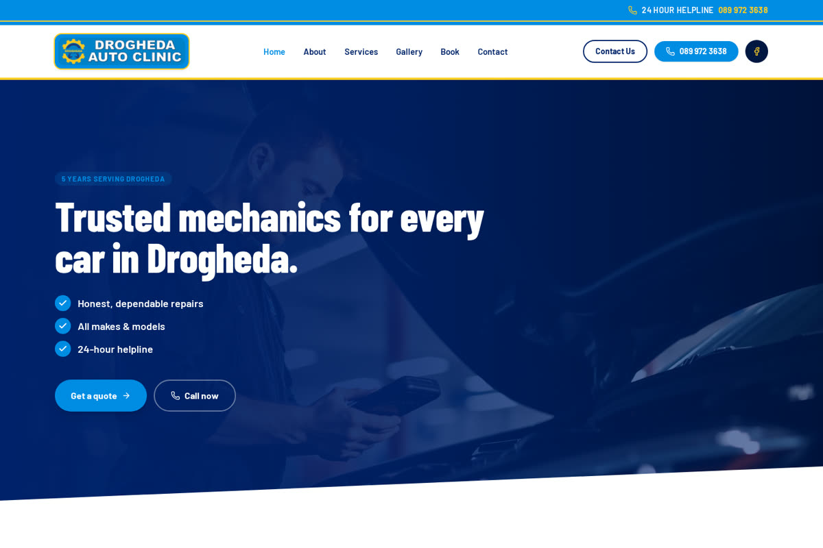 Drogheda Auto Clinic — Automotive project by Brostek